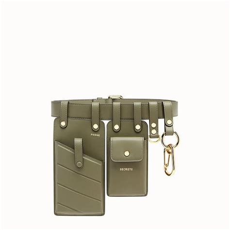 fendi yellow belt bag|fendi utility belt bag.